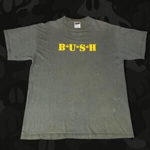 Rare vintage 90s Bush promotional t-shirt Sixteen Stone / Razorblade Suitcase